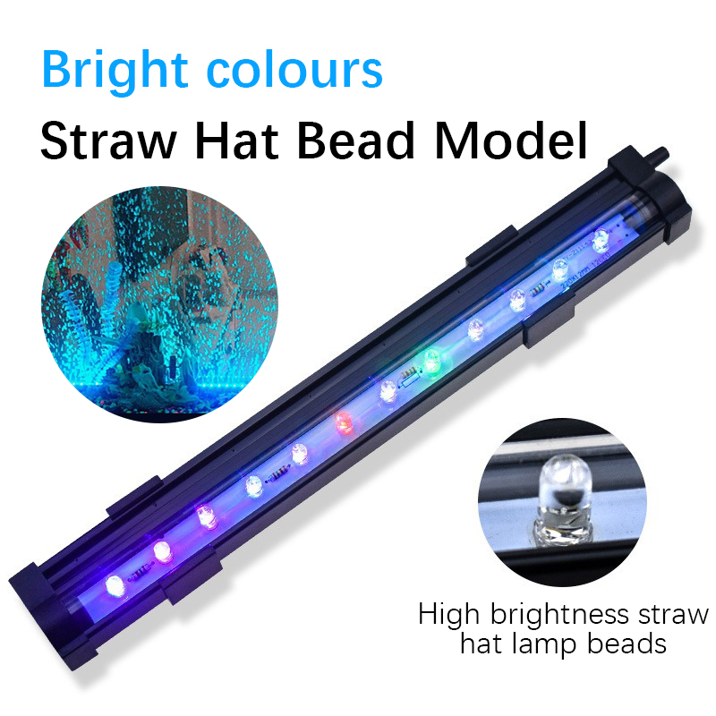 Aquarium Fish Colour - Nieuwe Aquarium Led Bubble Light Veilig