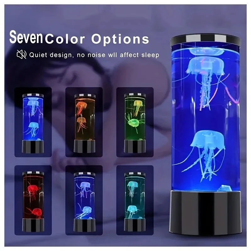Aquarium Fish Discus - Kwallenlamp LED-afstandsbediening Kleur veranderend aquariumlicht met