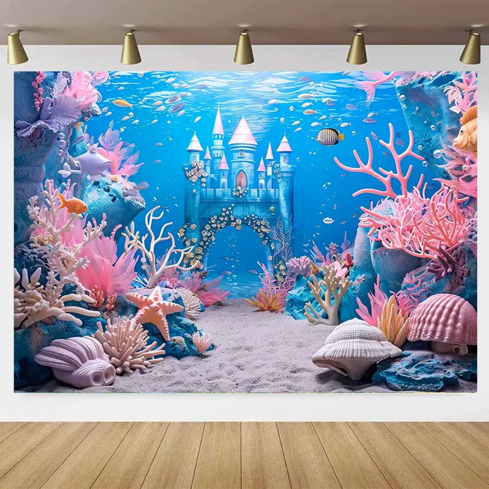 Aquarium Fish World - Onderwaterwereld Kasteel Vis Koraal Aquarium Fotografie