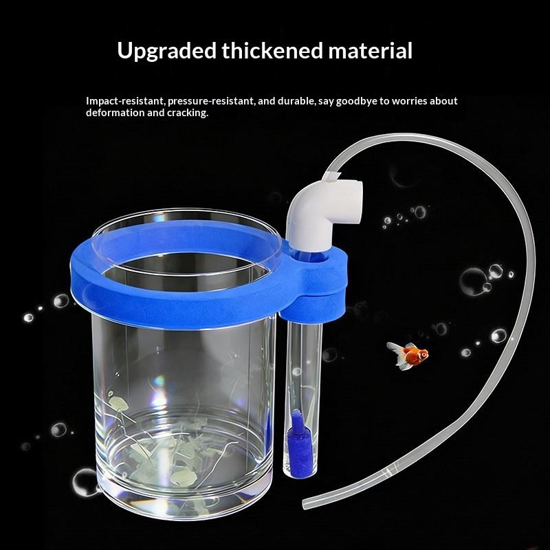 Aquarium Fish Jar - Transparante acryl viskweekbak met waterpomp, drijvende