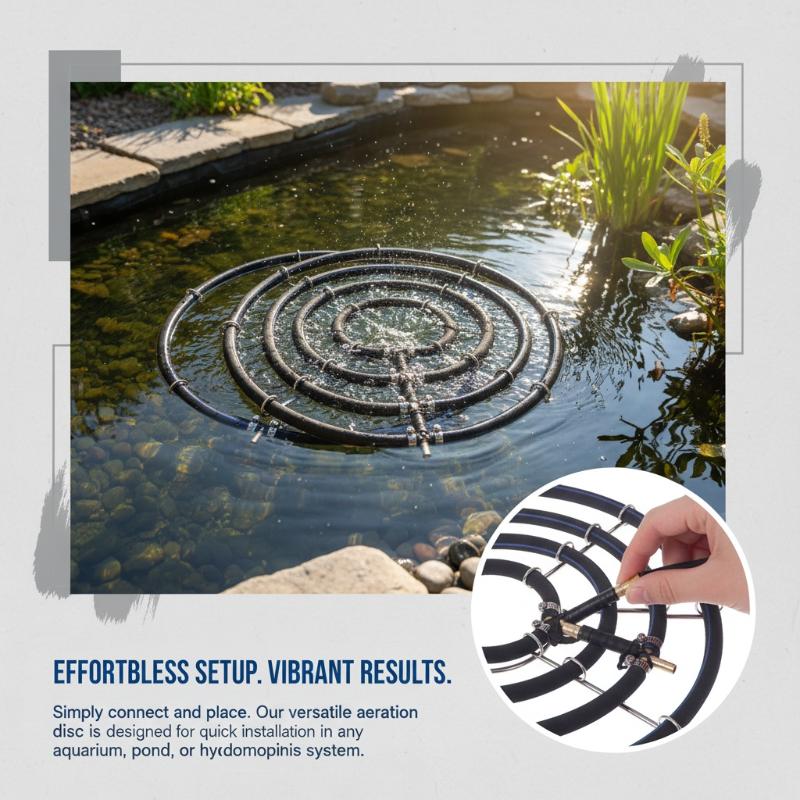 Aquarium Fish Discus - 1pcs 304 Rvs Koi Visvijver Oxygenatie