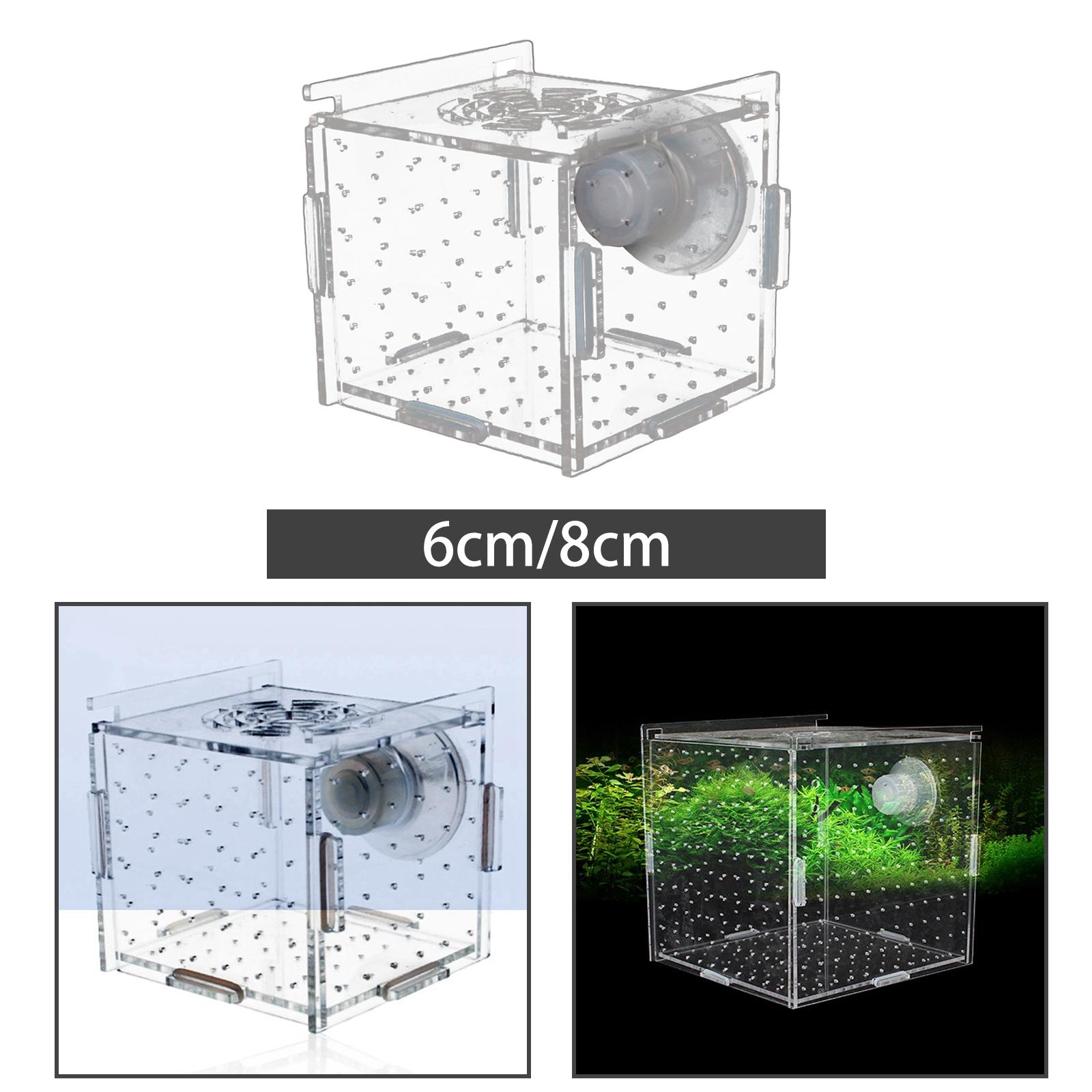 Aquarium Fish Jar - Vis Fokker Box Helder Duurzaam Zuignap