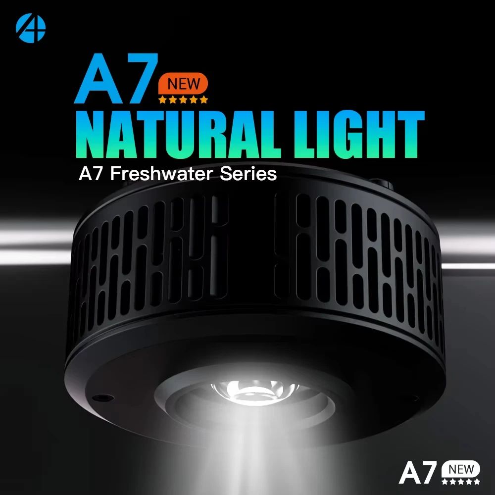 Aquarium Fish Colour - AIPAI A7PE/A7P/A7P-S WiFi-gestuurde volspectrum zoetwateraquariumlamp met