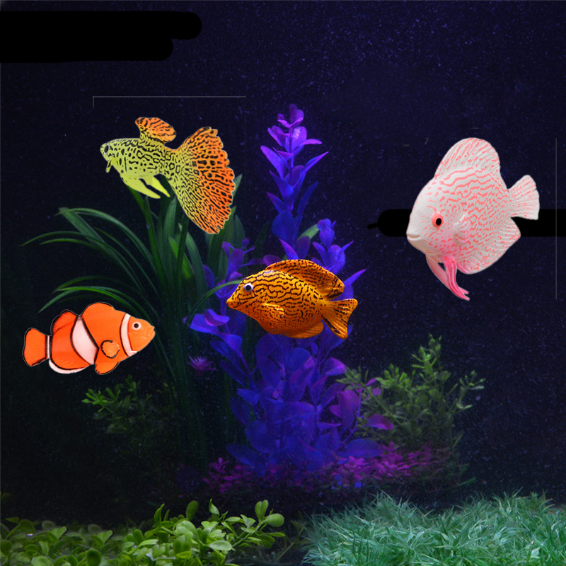 Aquarium Fish Glow In The Dark - Glow in the Dark Lichtgevende siliconen