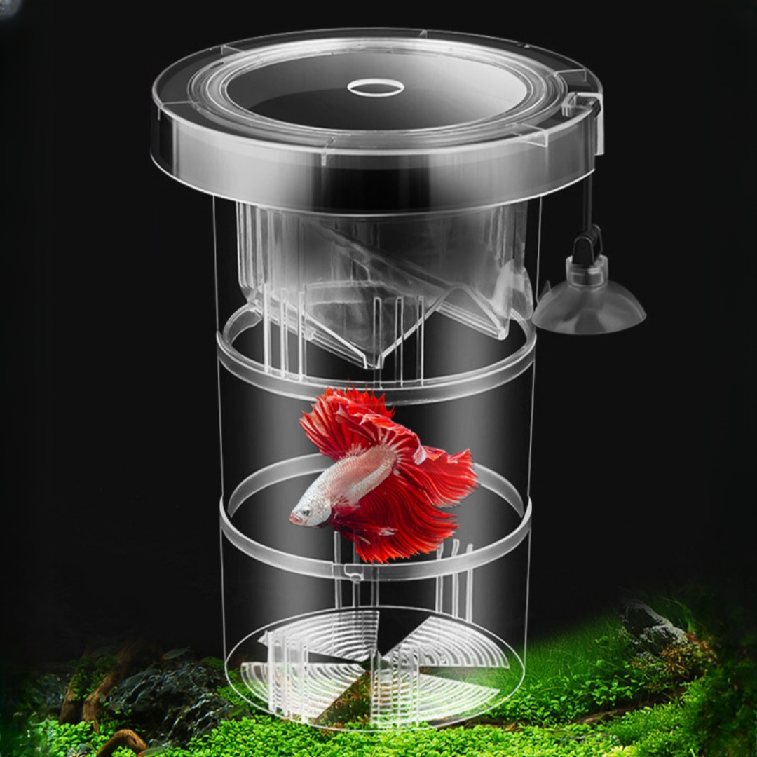 Aquarium Fish Jar - Acryl Drijvende Vis Fokken Isolatie Box