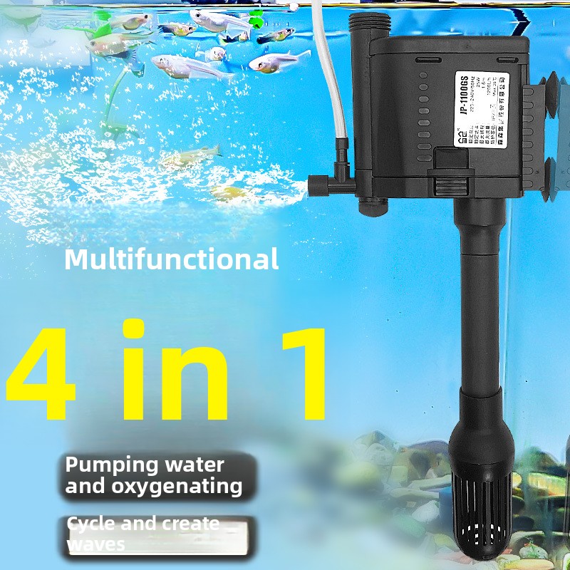 Draw Fish Aquarium - Fabrieksgroothandel Multifunctionele Ultra Stille Aquariumfilterpomp Visbak
