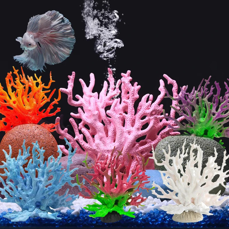 Aquarium Fish Colour - Aquarium Coral Simulatie Kunstmatige Fake Coral