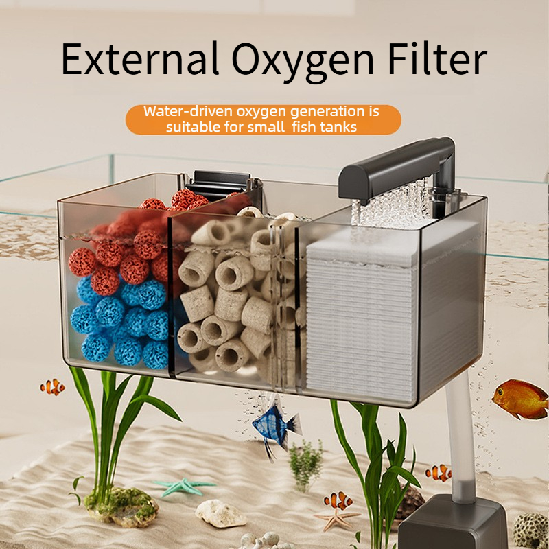 Kleine Hang-on Aquarium Filter - Aquarium Fish Jar recensie en prijs