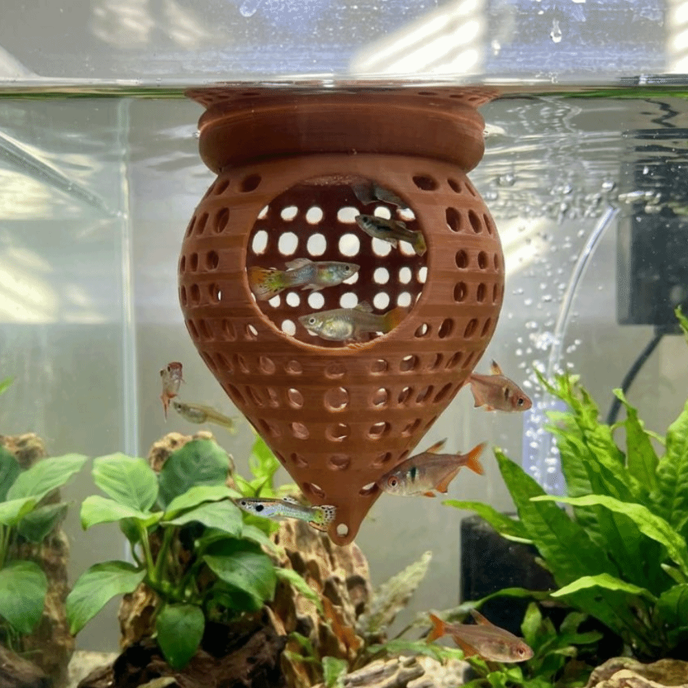 3D-geprinte zwevende vis hangm - Aquarium Fish Food recensie en prijs