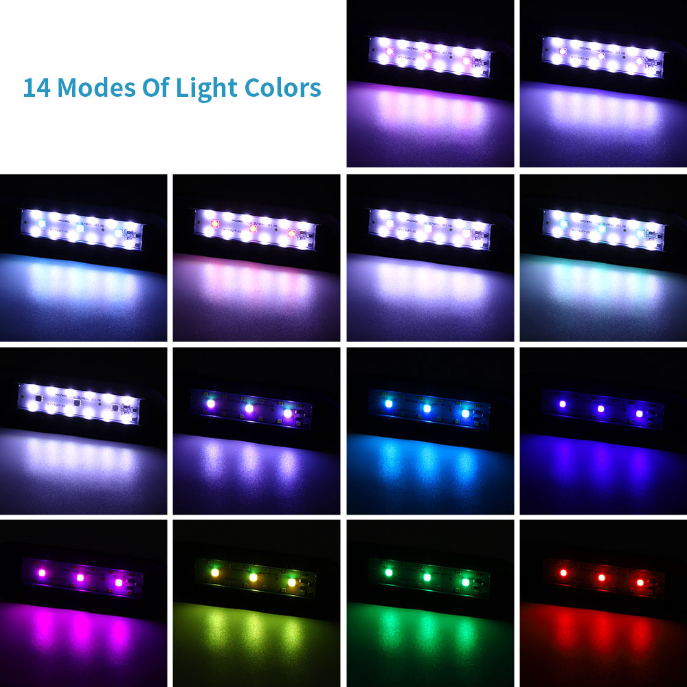 Kleurrijke LED-aquariumverlich - Aquarium Fish Colour recensie en prijs