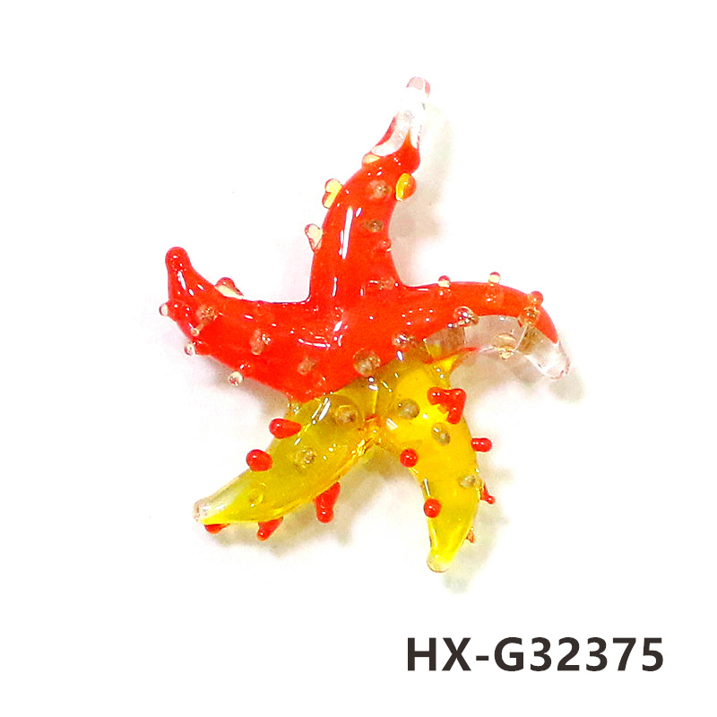 miniatuur glas zeester hanger  - Aquarium Mini Fish recensie en prijs