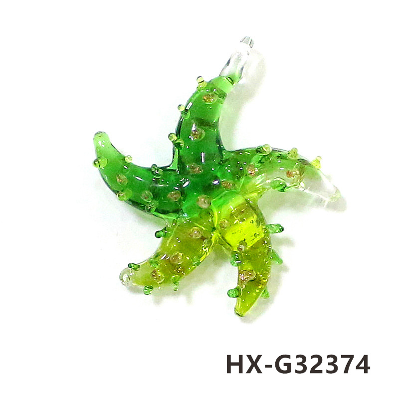 miniatuur glas zeester hanger  - Aquarium Mini Fish recensie en prijs