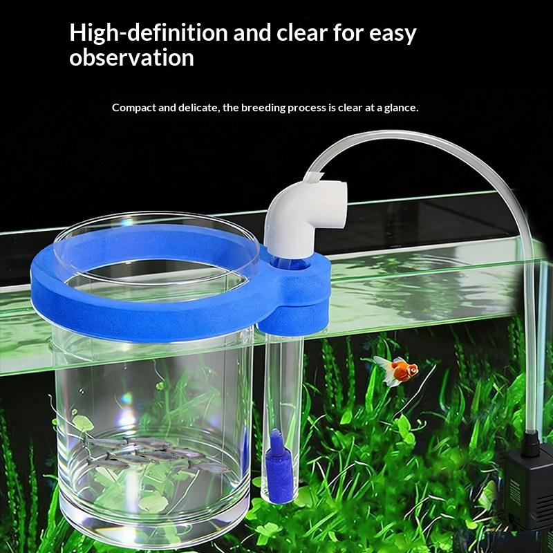 Transparante acryl viskweekbak - Aquarium Fish Jar recensie en prijs