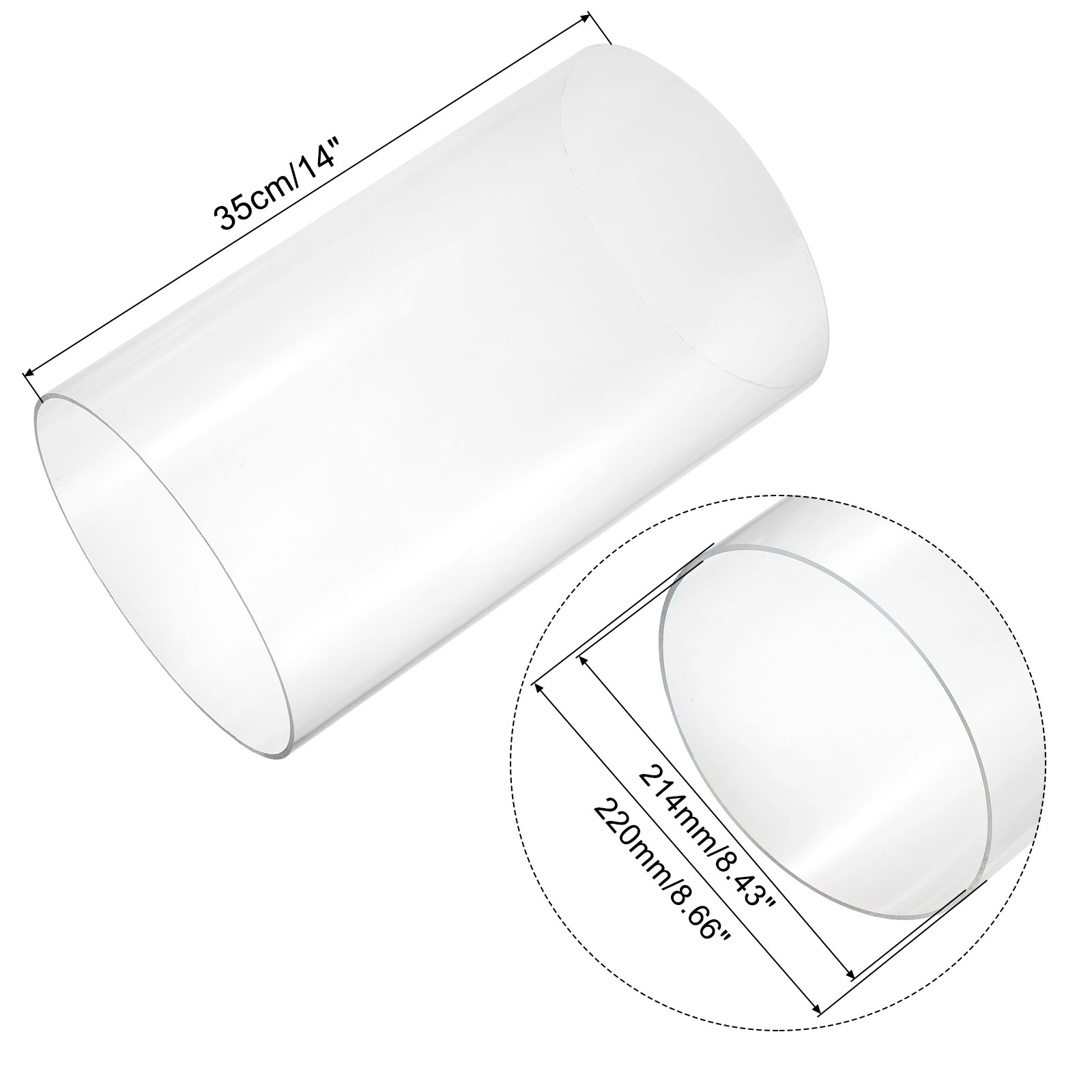 350mm Transparant Acryl Aquari - Aquarium Fishing recensie en prijs