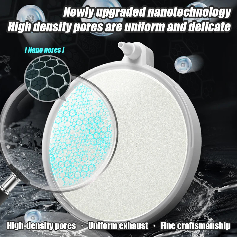 Nano Air Stone Zuurstofschijf, - Aquarium Fish Discus recensie en prijs
