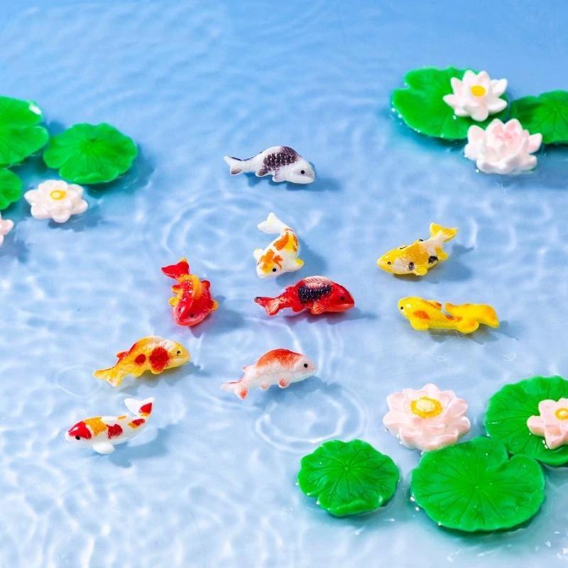 Mini Hars Koi Visjes Figuurtje - Aquarium Mini Fish recensie en prijs