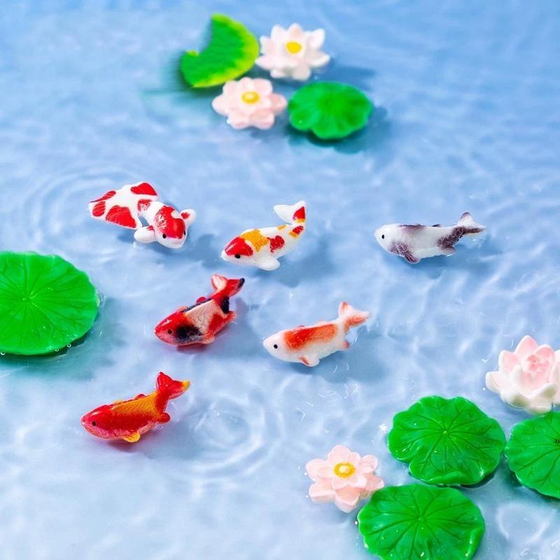 Mini Hars Koi Visjes Figuurtje - Aquarium Mini Fish recensie en prijs