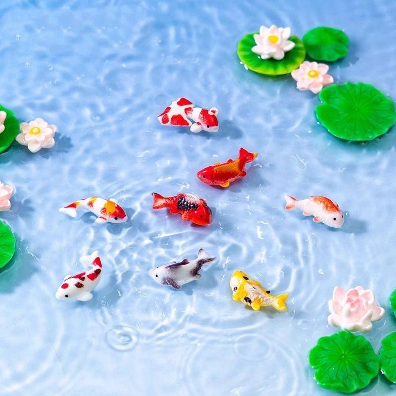 Mini Hars Koi Visjes Figuurtje - Aquarium Mini Fish recensie en prijs