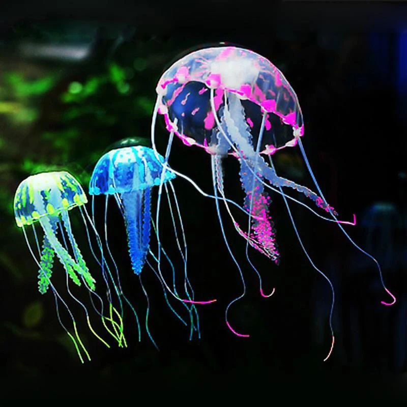 1/2 stuks siliconen vis simula - Aquarium Fish Discus recensie en prijs