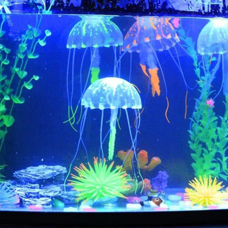 1/2 stuks siliconen vis simula - Aquarium Fish Discus recensie en prijs