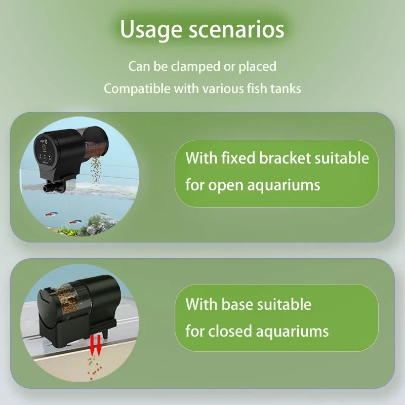 Fish Tank Feeder Intelligente  - Aquarium Fish Food recensie en prijs