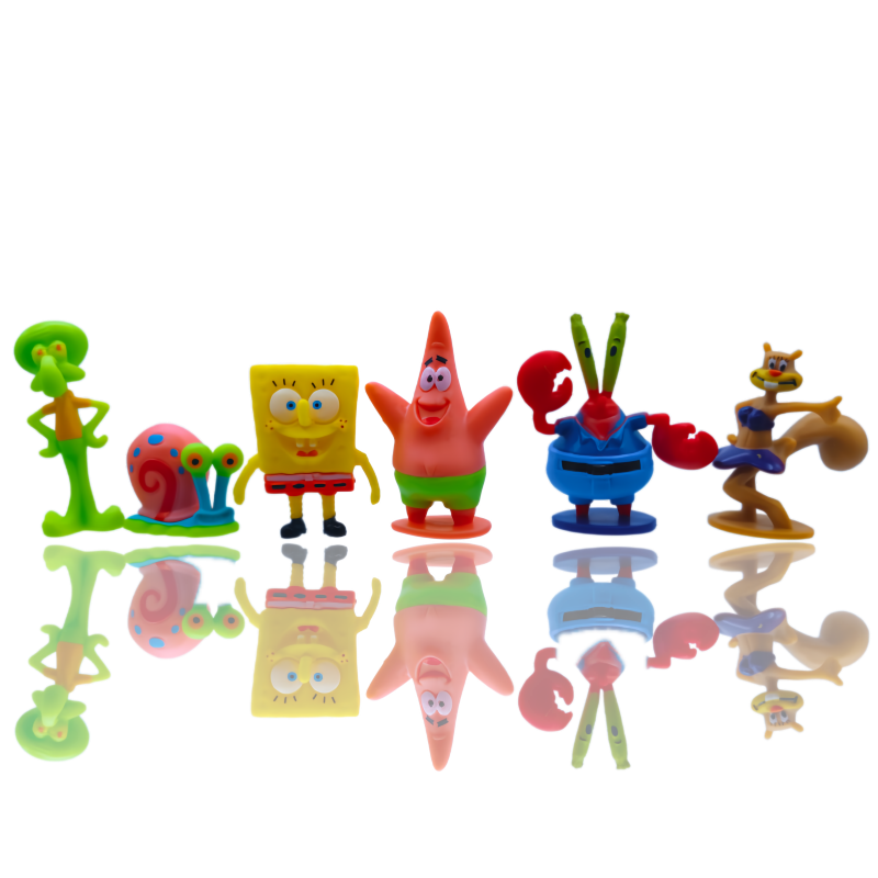 6 stks SpongeBob Aquarium Deco - Aquarium Fishing recensie en prijs