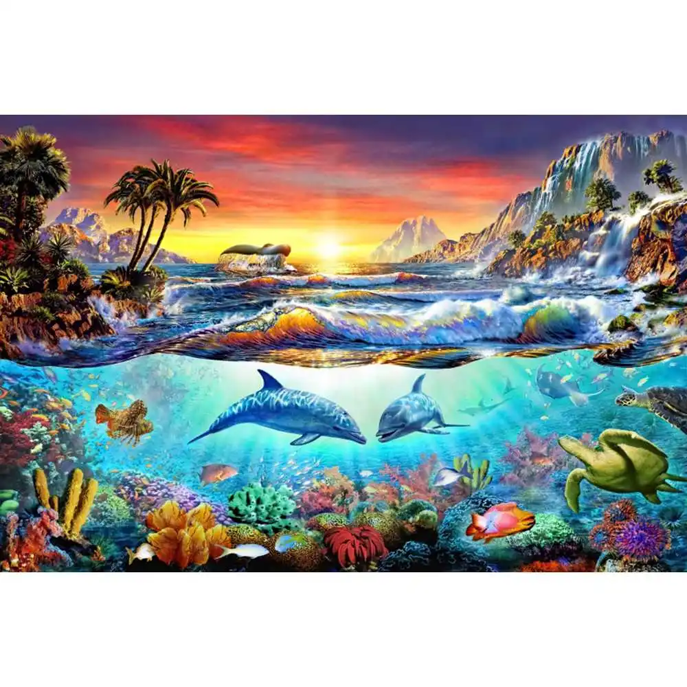 Onderwaterwereld Zeebodem Acht - Aquarium Fish World recensie en prijs