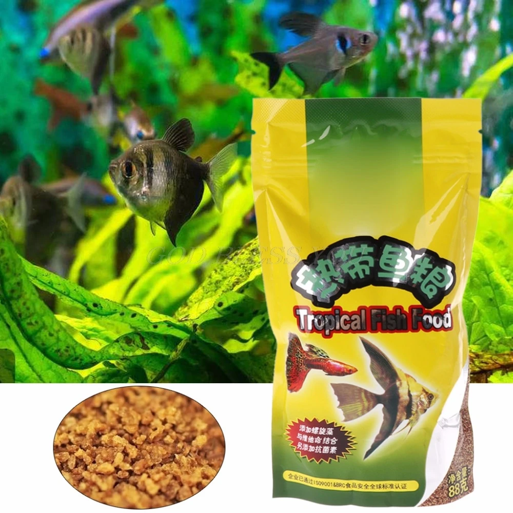 Aquariumtank Tropisch visvoer  - Aquarium Fish Food recensie en prijs