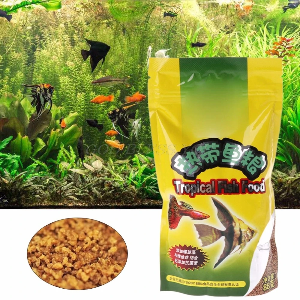 Aquariumtank Tropisch visvoer  - Aquarium Fish Food recensie en prijs
