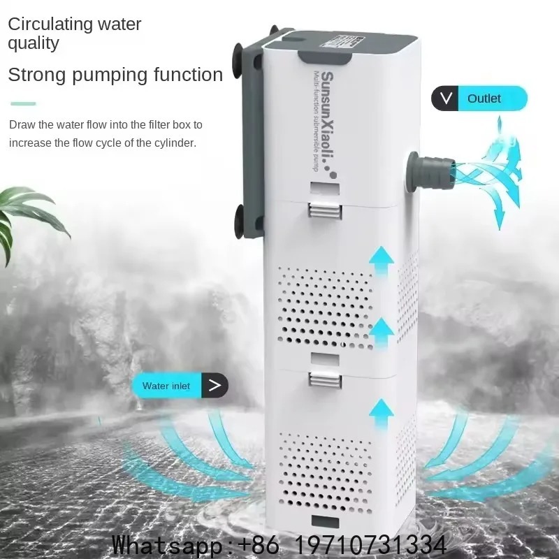SUNSUN 3-in-1 filter voor aqua - Aquarium Mini Fish recensie en prijs