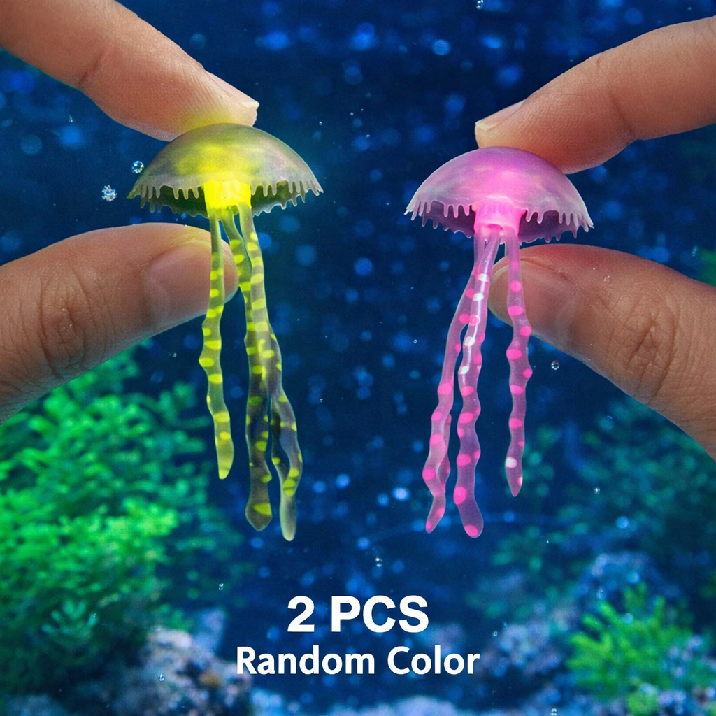 Lichtgevende simulatie kwallen - Aquarium Fish Discus recensie en prijs