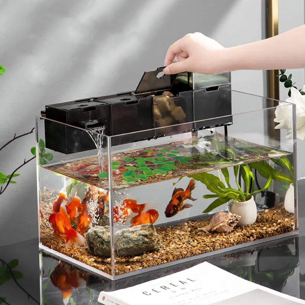 Drie-in-één externe aquariumfi - Aquarium Fish Jar recensie en prijs