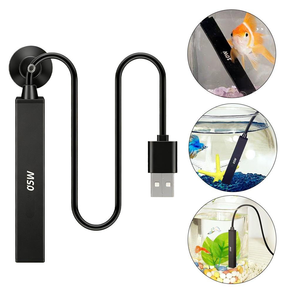 Mini USB Aquariumverwarmer 5V  - Aquarium Fish Jar recensie en prijs