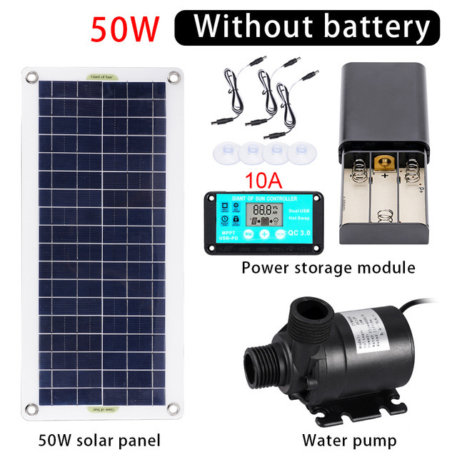 50W Zonne-energie Waterpomp Se - Aquarium Fish In Pond recensie en prijs