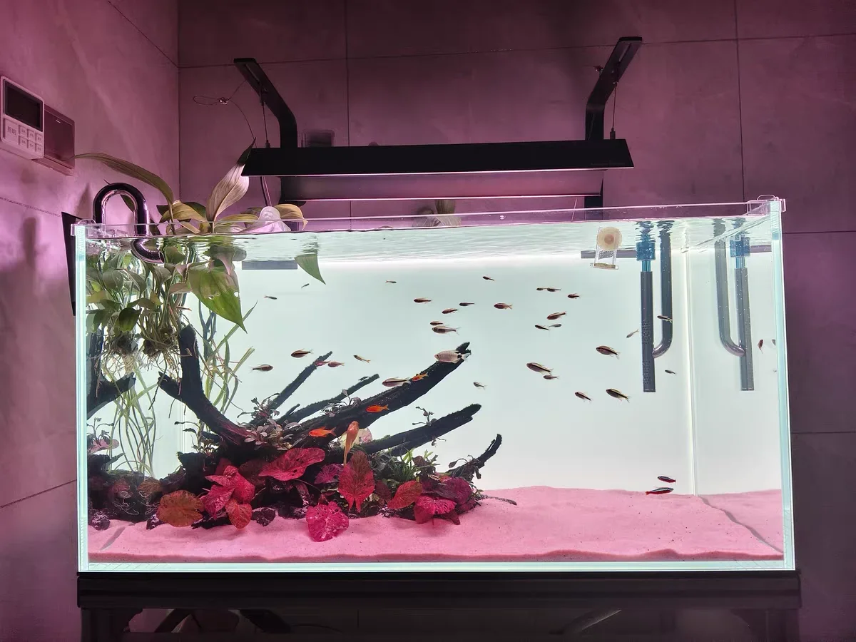 RGB Acryl Aquarium Achtergrond - Aquarium Fish Colour recensie en prijs