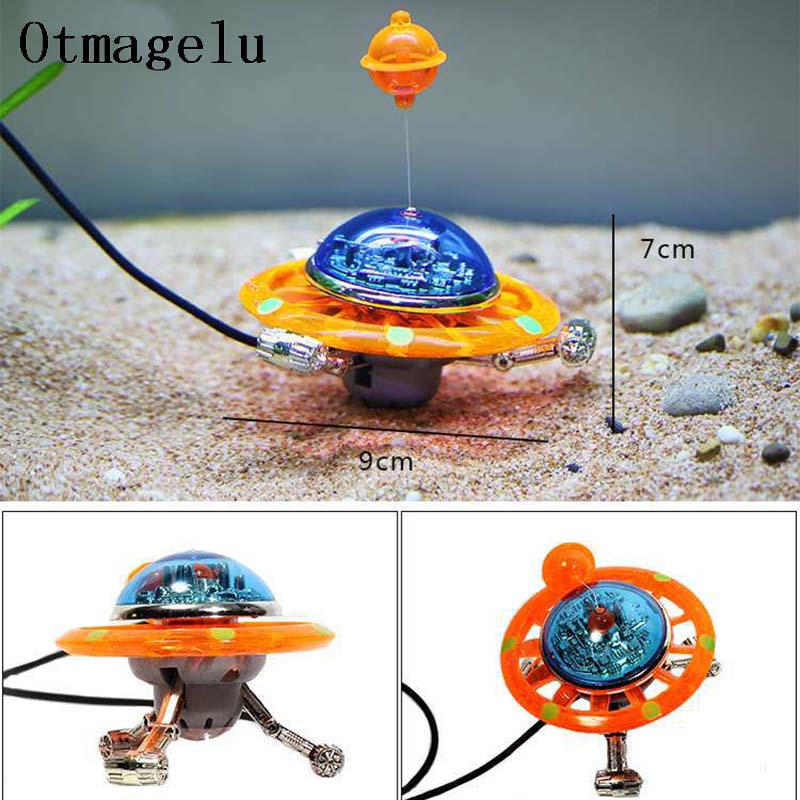Hangende UFO Aquarium Beeldje  - Aquarium Fish World recensie en prijs