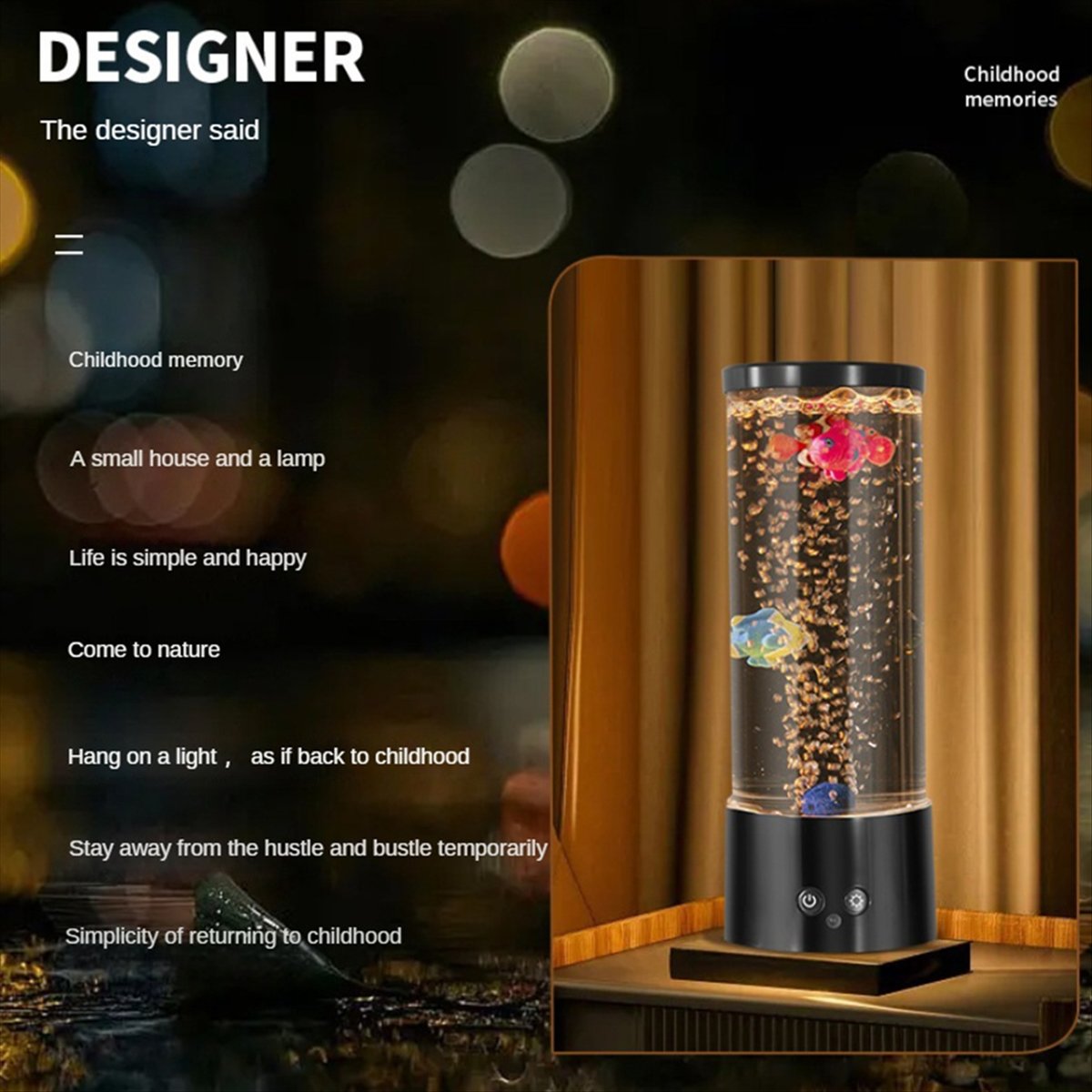 *A99Z Mini RGB Bubble Fish Lam - Aquarium Fish Colour recensie en prijs